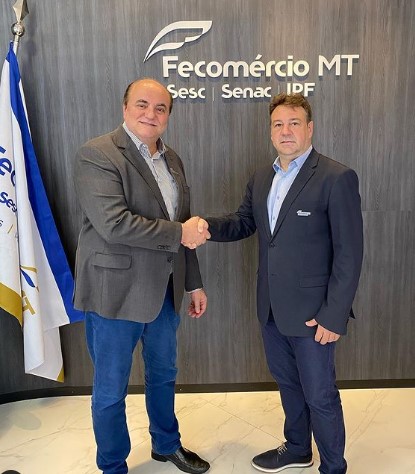 Marco Pessoz assume interinamente presidência da Fecomercio MT