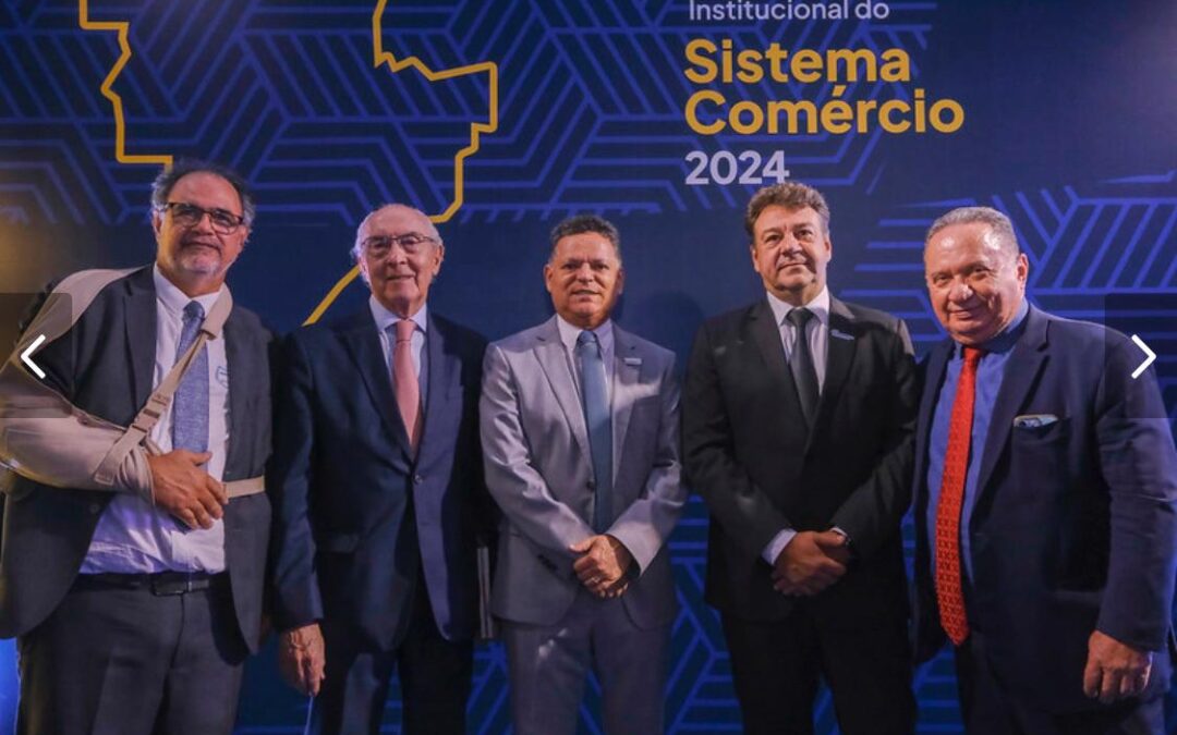 Secovi MT participa da cerimônia de entrega da Agenda Institucional do Sistema Comércio 2024, organizada pela CNC